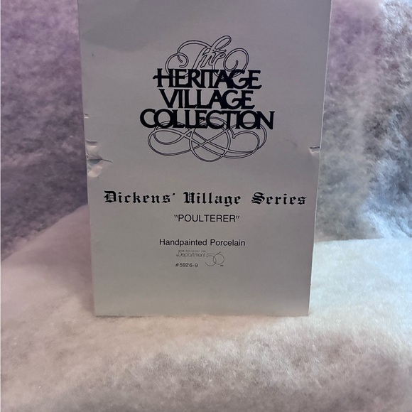 Dept 56 Dickens Village Series “Poulterer” #5926-9
1988 - Picture 13 of 13